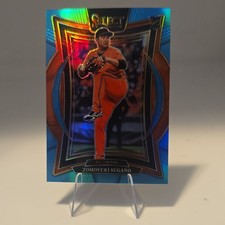 2025 Panini Select Tomoyuki Sugano RC #92 Concourse Light Blue Prizm /199
