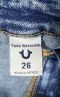 True Religion Women's Blue Distressed Stretch Skinny Jeans Size 26 — photo 3