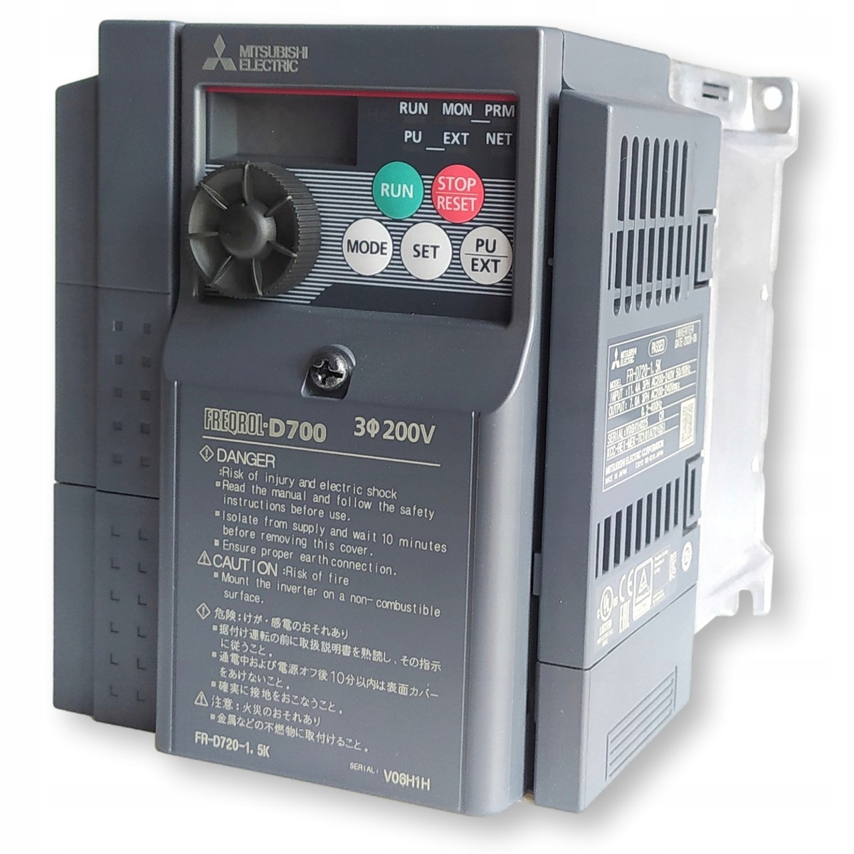 Mitsubishi FR-D720-1.5K Three Phase Inverter | eBay