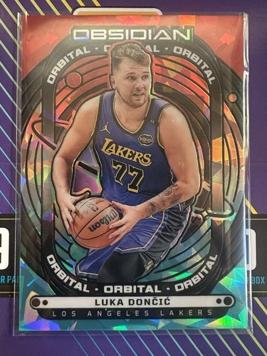 2024-25 Panini Obsidian Luka Doncic #14 Orbital Fire Ice 14 /30