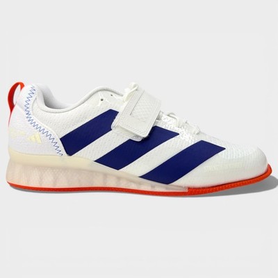 Adidas Adipower Weightlifting 3 Shoes Mens 11 White Blue JP9872 NWT NEW