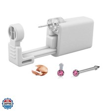 Nose Piercing Kit, Nose Pierce Kit Nose Piercing Gun Self Nose Piercing Gun K...