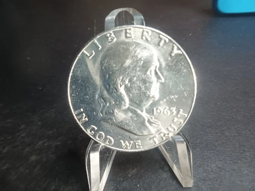 1963 D Franklin Half Dollar BU