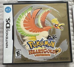 Nintendo DS Pokemon HeartGold Version CASE & MANUAL ONLY No Game (Pre-owned)