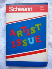 SCHWANN ARTIST ISSUE 1976 Catalog Classical Records Opera Conductor Piano Violin