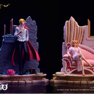 Lamzc Studio One Piece Sanji Resin Statue in stock Charlotte Pudding Model 1/6