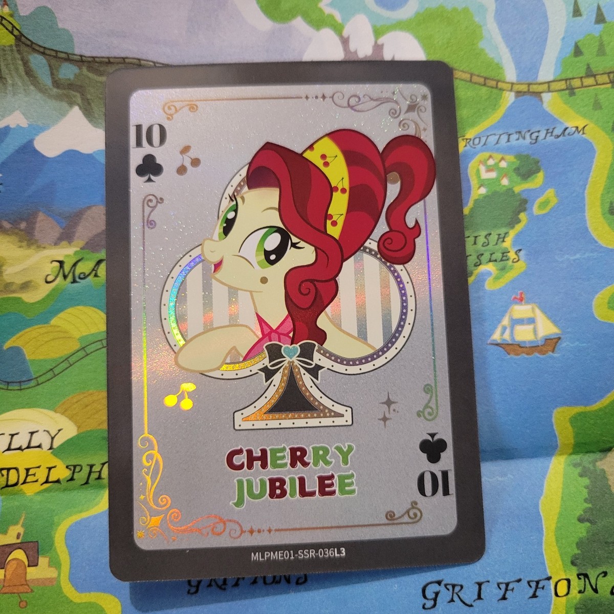 Cherry Jubilee Clubs MLPME01-SSR-036 Kayou My Little Pony Card