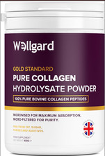 Bovine Collagen Peptides Powder Halal Kosher High Protein UK Made Supplement