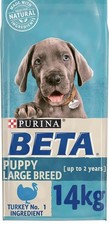 BETA Puppy Large Breed Turkey Dry Dog Food 14kg  2.07 per kilo