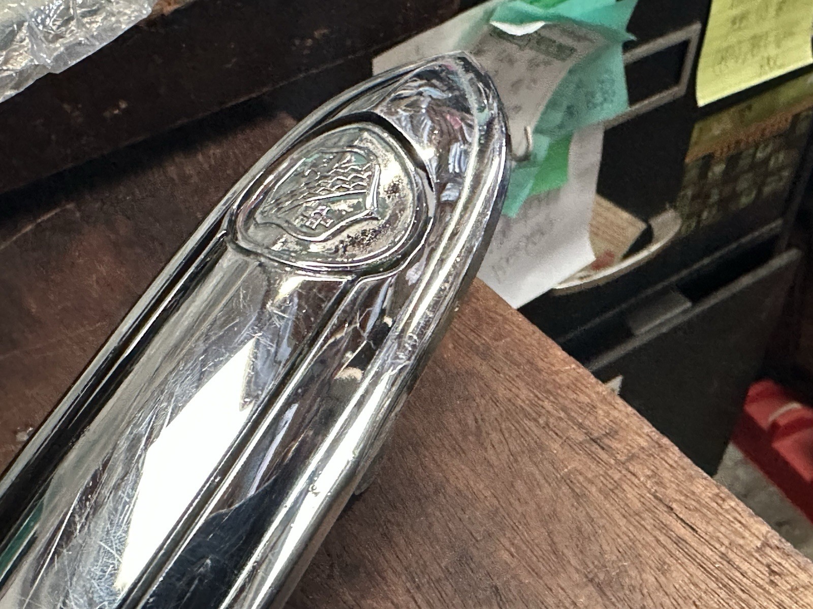 1946 1949 Buick Right Hood Release & Surround Special Super Roadmaster 1328630