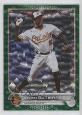 2022 Topps Update Green Foil 42/499 Kelvin Gutierrez #US319 19wd