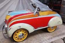 Original Steelcraft Chrysler Airflow Pedal Car