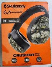 Skullcandy Crusher Evo Wireless Bluetooth Headphones - Realtree Ltd Ed APX Black