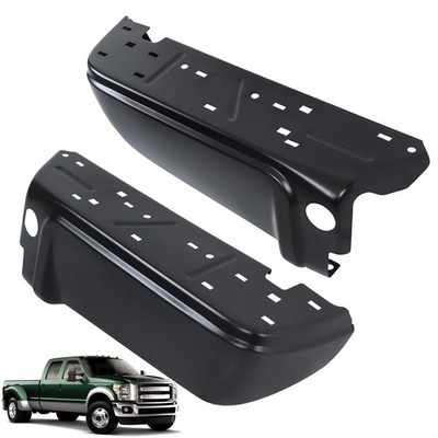 Rear Bumper End Left Right Black F250 F350 2008-2016 No Park Sensors FO1105124