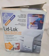 Mommy's Helper Toilet Lid Lok - Locks Seat to Lid to Keep Child Out 0240