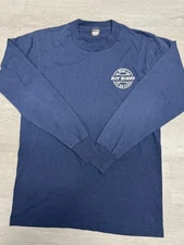 Vintage Roy Hobbs Shirt Mens Large Over 30 Baseball Long Sleeve Screen Stars 90s