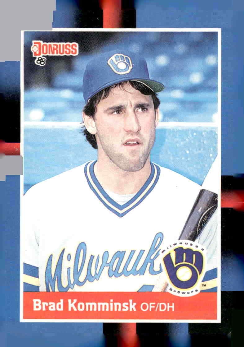 1988 Donruss #583c Brad Komminsk