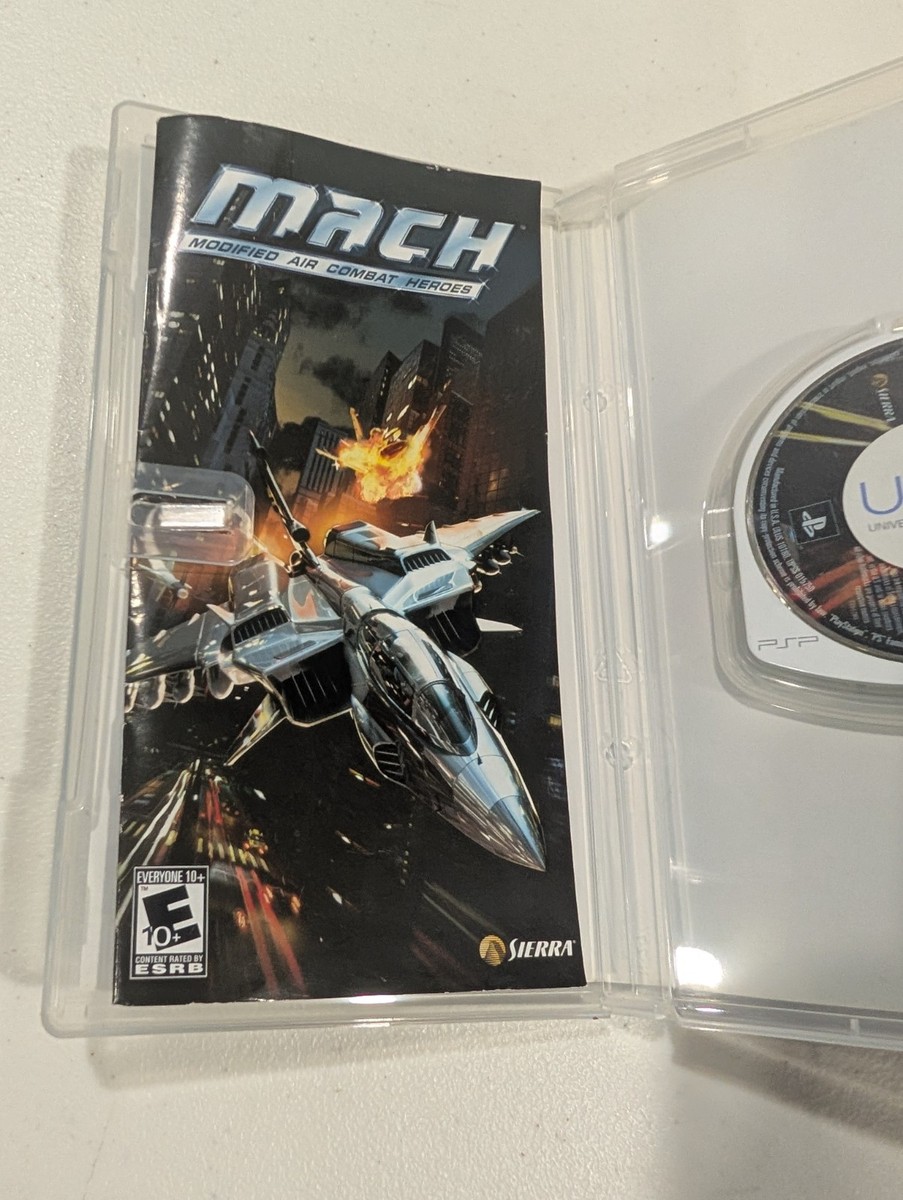 MACH M.A.C.H. Modified Air Combat Heroes (Sony PSP, 2007 MACH M.A.C.H. Modified Air Combat Heroes (Sony PSP, 2007