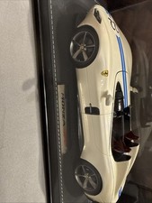 BBR Models Ferrari Monza Sp2 Gloss Italian White Blue Stripe 1/18 N 22