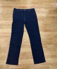 Texas Jeans Original Fit Denim Jeans Made In USA Size 38X34 Dark Wash