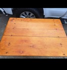 Pine Tilt Top Tavern Table Settee 19th Century (E) — photo 9