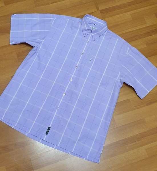 Men Ben Sherman Polo Lilac Cotton 40 /L / 48