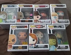 Horror Funko's Lot of 7(Freddy Krueger, Sam(2), Annabelle, Chucky, Exorcist(2))