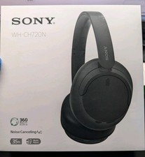 Sony WH-CH720N Wireless Over-Ear Noise-Canceling Headphones Black 