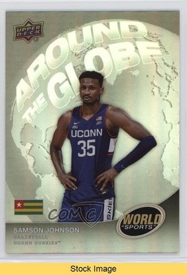 2025 Upper Deck World of Sports Around the Globe Samson Johnson READ 1hs9