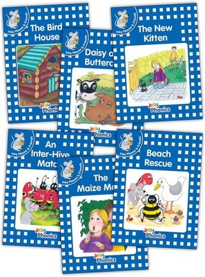 Jolly Phonics Readers, Inky & Friends, Level 4: in Precursive Letters (British E
