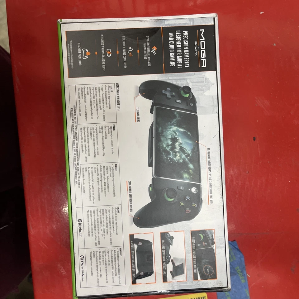 PowerA Moga XP7-X Plus Bluetooth Black Video Game Controller  - Image 2 of 4