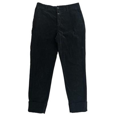 Closed Stewart 2021 High Rise Black Corduroy Pants Women s 26 Cropped Cuffed
