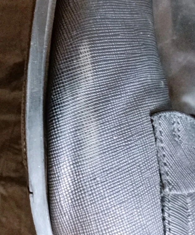 Calvin Klein 男式 Benton 黑色皮革方头牛津正装鞋 10.5 码 — 第 3/4 张图片