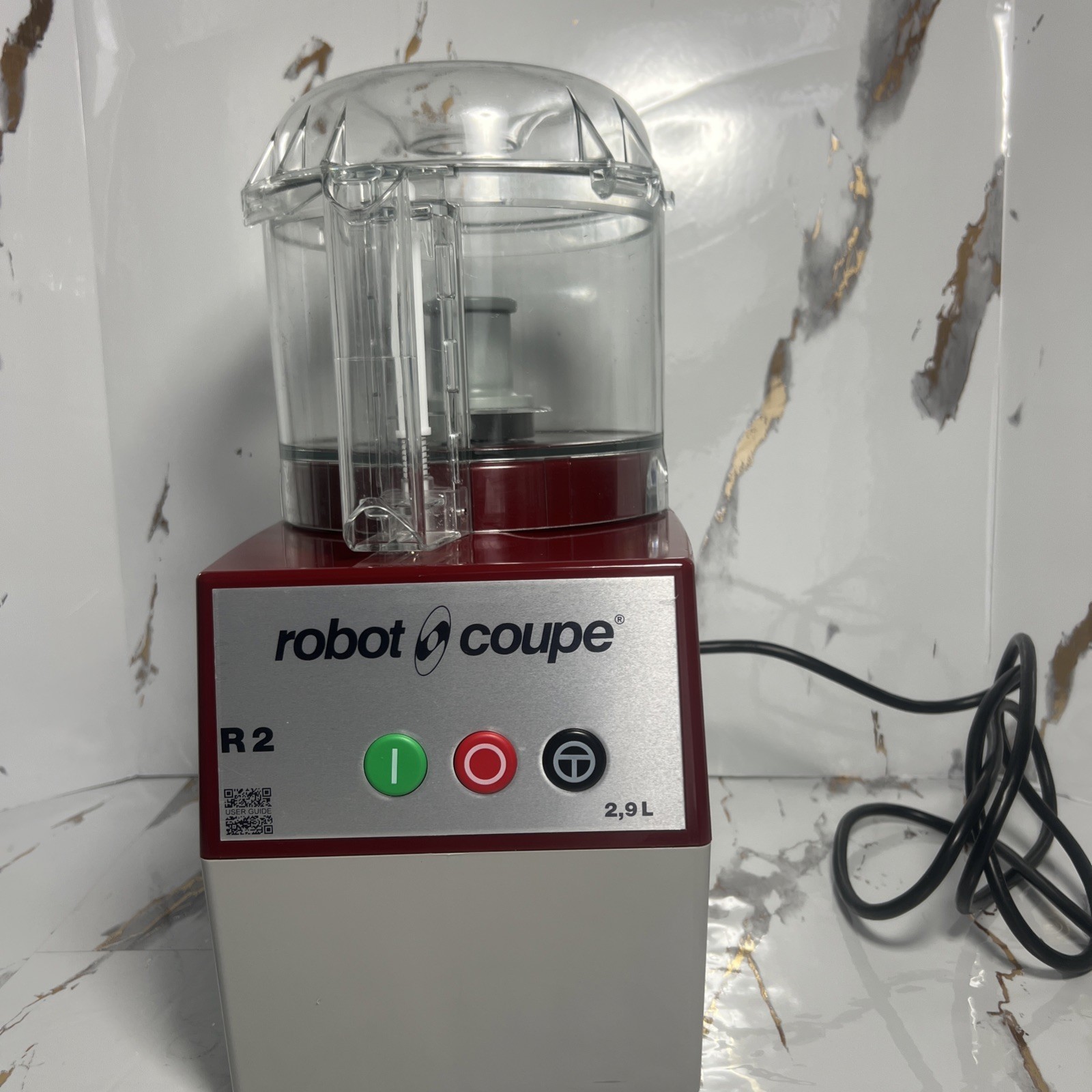 Robot Coupe R2 N Commercial Food Processor 3Qt w/ Bowl & Blade