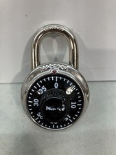 (20) - Vintage Master Lock Co. Combination Padlock 1525 Original Box