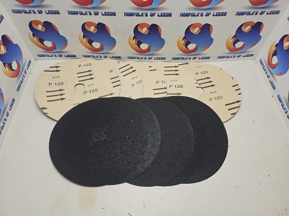 Floor Sander Edge Edger Sanding Discs To Fit Hiretech Ht7 120 Grit Inc ...