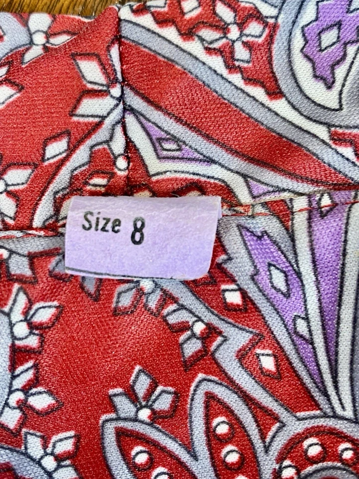 2 juegos de faldas/botones vintage de 2 piezas para mujer de los años 70 Foto 4 de 4