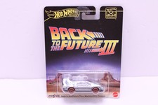2023 Hot Wheels Pop Culture BTTF Back to the Future III Time Machine DeLorean