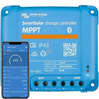 Solarladeregler SmartSolar MPPT 75/15 12V 24V Victron Energy