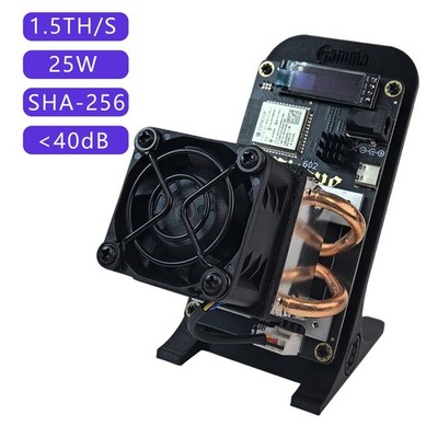 Gamma 601/602 1.5TH/s SHA256 Bitcoin Miner 25W Low Power Home ASIC Miner