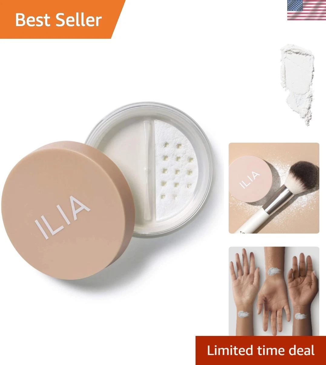 Soft Focus Setting Powder | Translucent, Loose Formula to Blur, Soothe, Nouri...