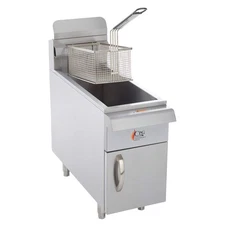 Natural Gas 15 lb. Countertop Fryer - 26,500 BTU
