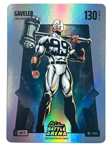 2025 Bo Jackson Battle Arena Gaveler Aaron Judge Steel Battlefoil 130