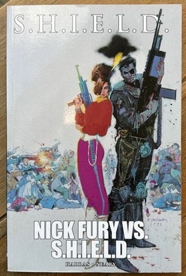 Nick Fury Vs. SHIELD Bob Harras Avengers Agents Of Captain America Sienkiewicz