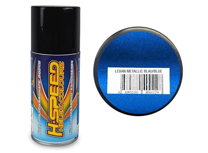 HSPEED HSPS028 Lexan Spray Metallic Blue 150ml