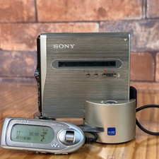 SONY MZ-NH1 Hi-MD MiniDisc Recorder Player Walkman Portable Audio Tested