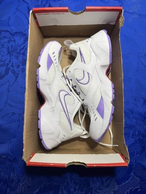 Nike Womens Air Heights Trainers Ci0603 100 White Lila EU40,5 / US9