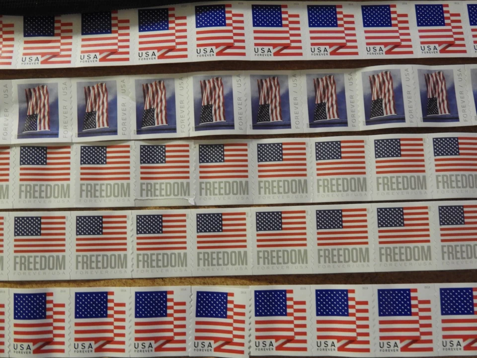 20 USPS Self-Adhesive Forever Stamps Get Free Stamps - Image 4 of 4