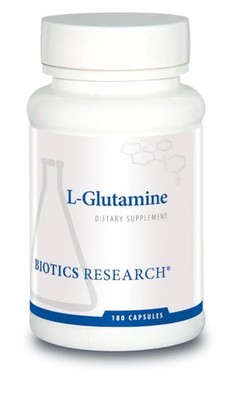 Biotics Research L-Glutamine 180 Capsules