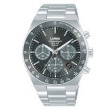 Orologio Lorus Solar Uomo RZ519AX9 Cronografo Quadrante Grigio - Prezzo consigliato £144,99